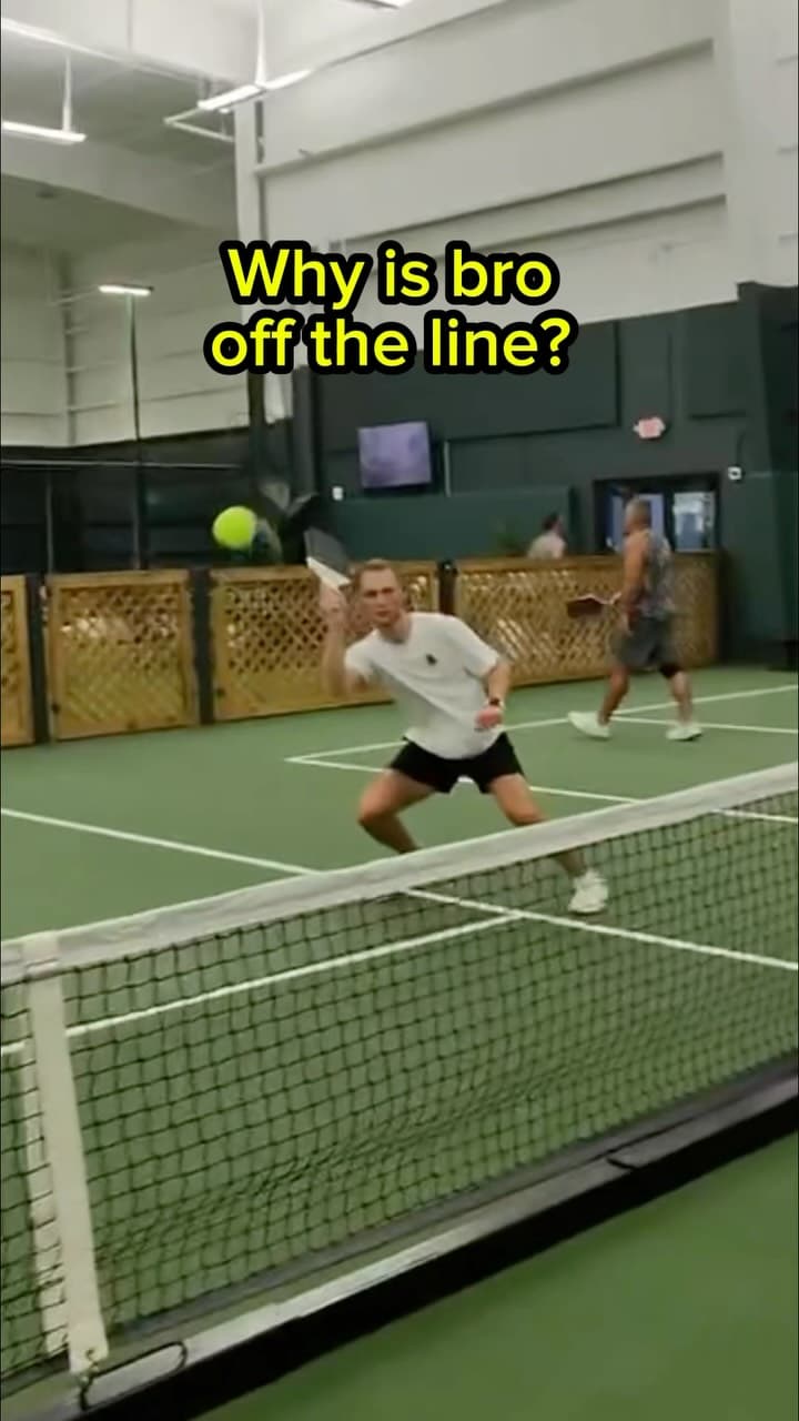 Why is bro off the line?