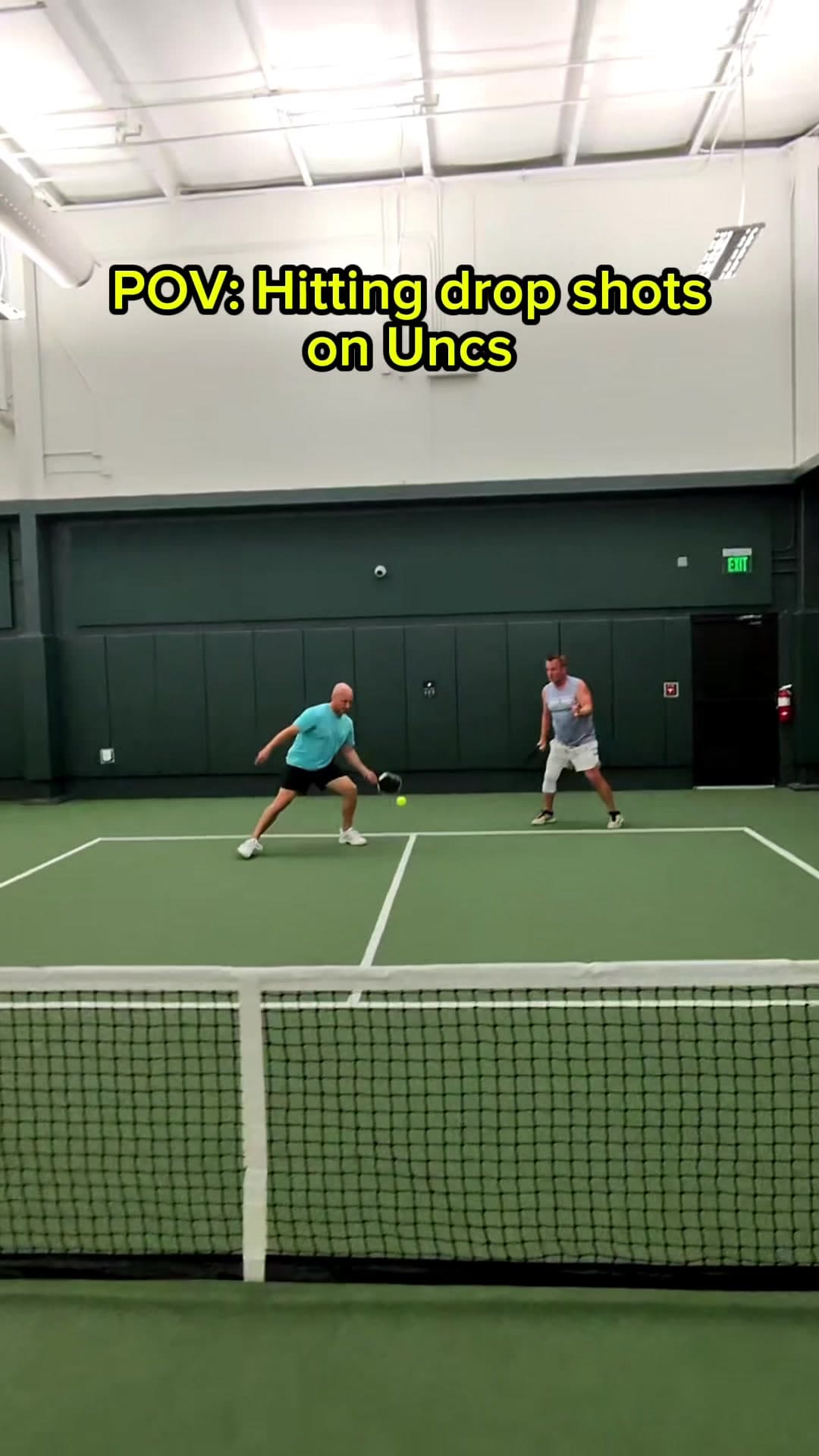 POV: Hitting drop shots on Uncs